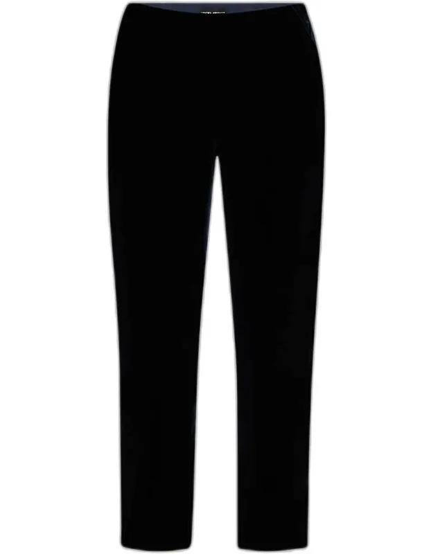 Mid-rise Slim-leg Trousers