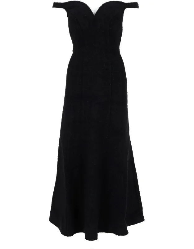 Boucle Midi Dress
