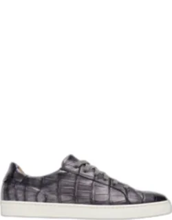 Saeta Matte Alligator Low-top Sneakers