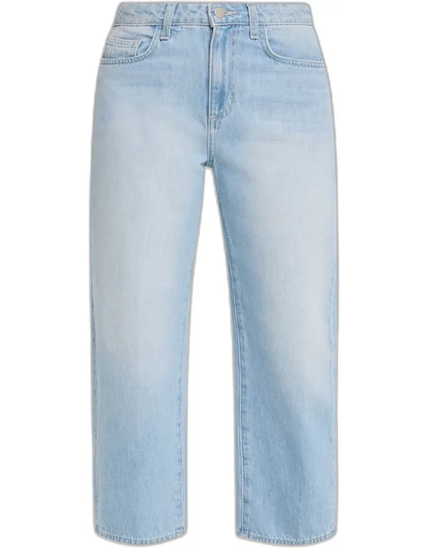 Mallis High-rise Bow-leg Jeans