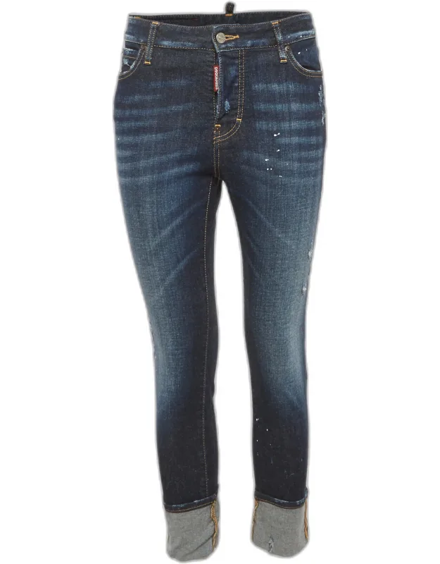 Distressed Denim Jeans
