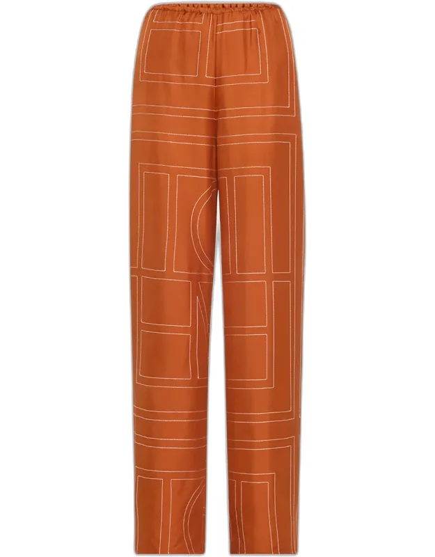 Silk Pajama Bottoms
