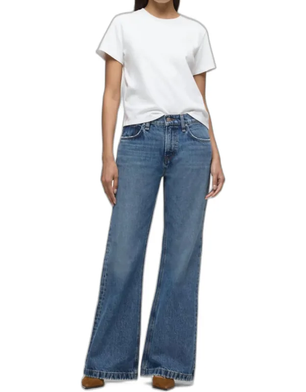 Low Rise Flare Jeans
