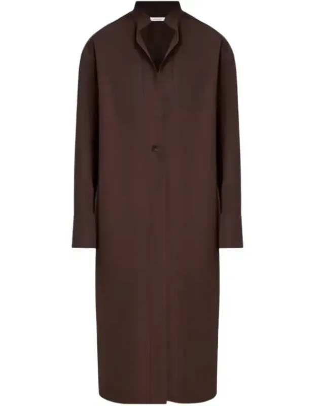Minimalist Long Overcoat