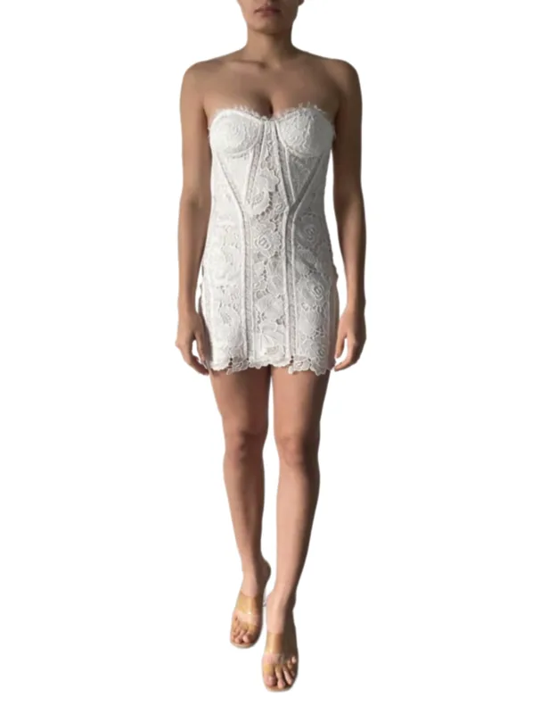 Strapless Short Dress
