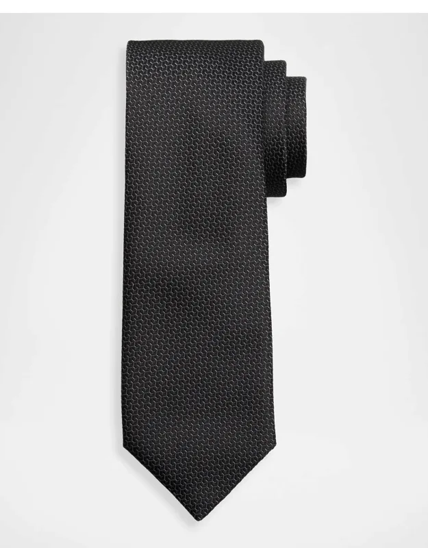 Tonal Jacquard Silk Tie