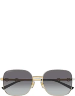 Horsebit Square Sunglasses