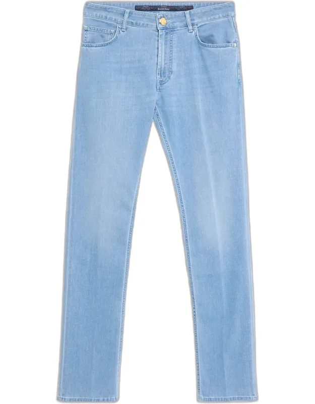 Five-pocket Cotton-blend Jeans