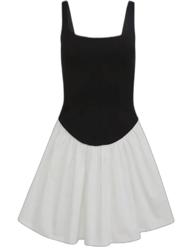 Drop-waist Mini Dress