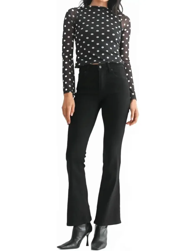 Mid Rise Bootcut Jeans
