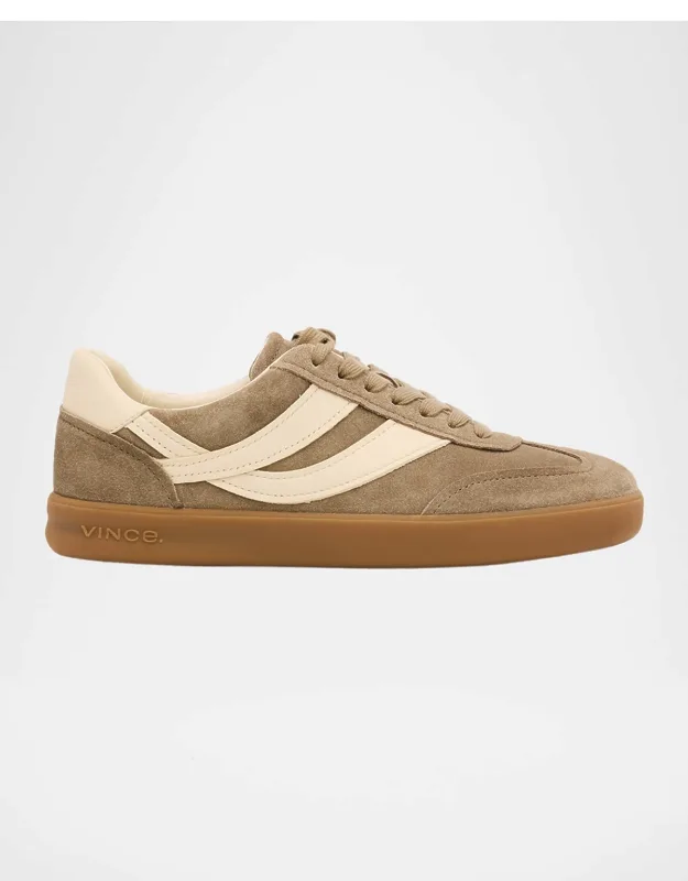 Oasis Suede And Leather Low-top Sneakers