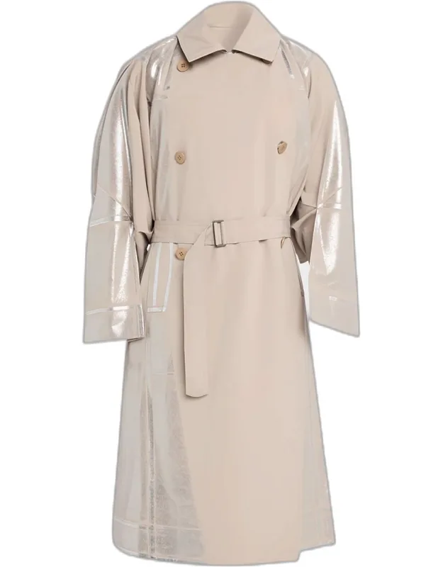Ginto Flat Trench Coat