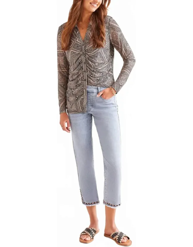 Cropped Jeans