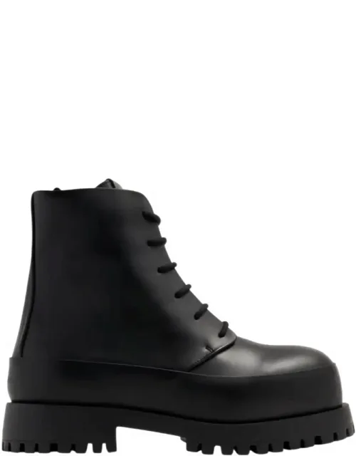 Leather Combat Boots