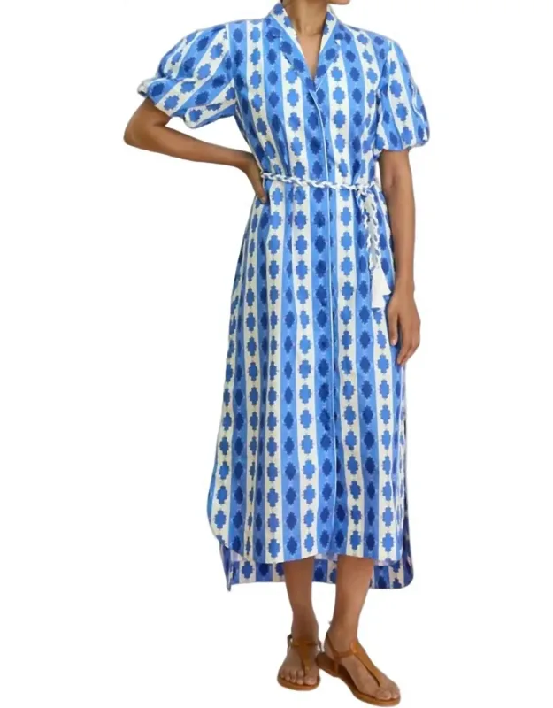 Stripe Shirt Dress