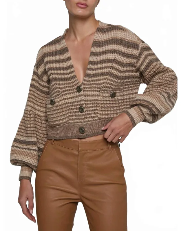 Stripe Cardigan