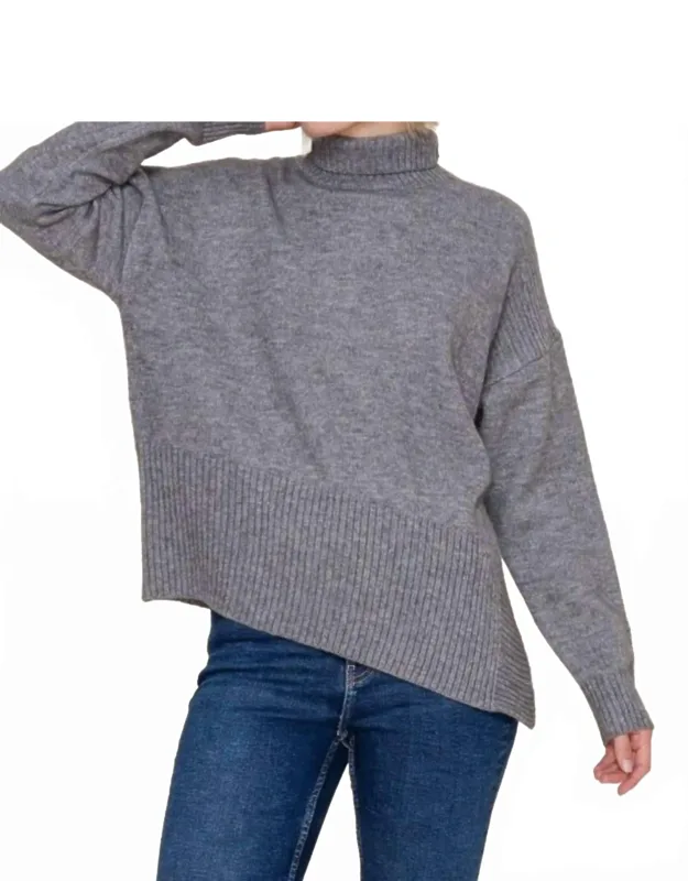 Knit Turtleneck Sweater