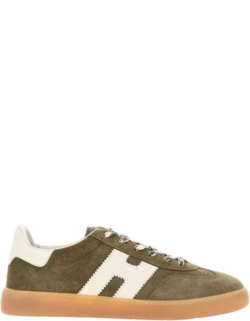 Cool Lace-up Sneakers With Textured Upper And Durable Gum Rubber Sole
