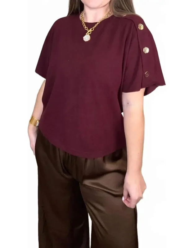 Short Sleeve Sweater