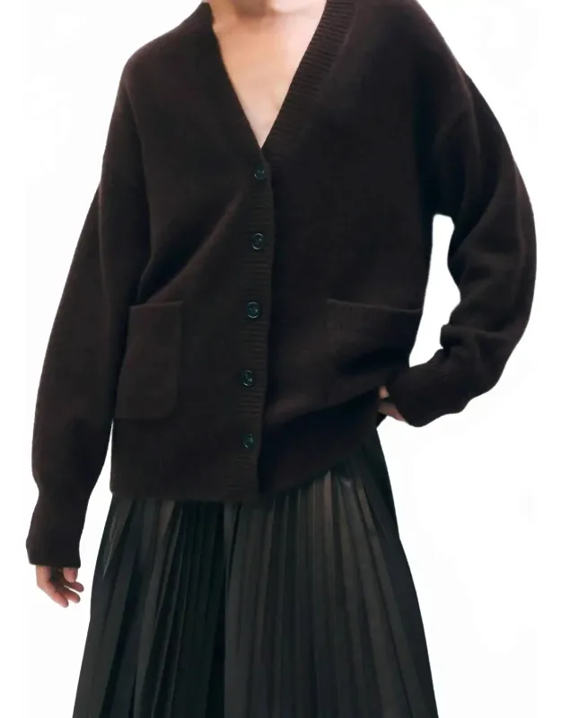 Long Cashmere Cardigan