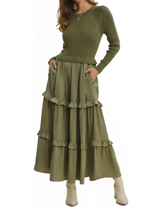Hattie Knit Maxi Dress