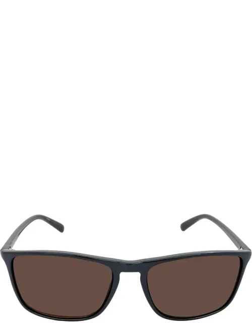 Calvin Klein Rectangular Sunglasses Ck20524s 57 Mm Lens Width, 100% Uv Protection