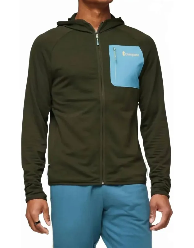Otero Fleece Full-zip Hooded Jacket