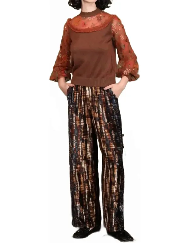 Straight Leg Trousers