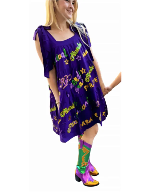 Explosion Beads Sequin Mini Dress