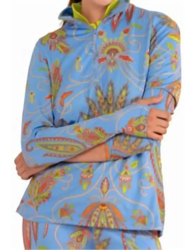 Half Zip Plume Pullover