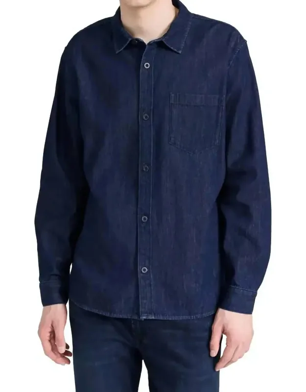 Denim Long Sleeve Shirt