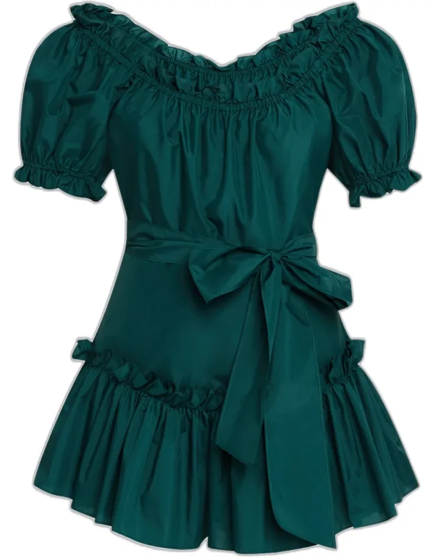 Taffeta Mini Dress