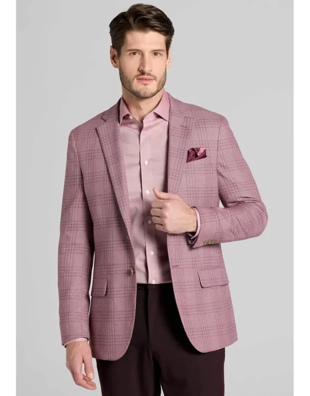1905 Collection Slim Fit Plaid Sportcoats