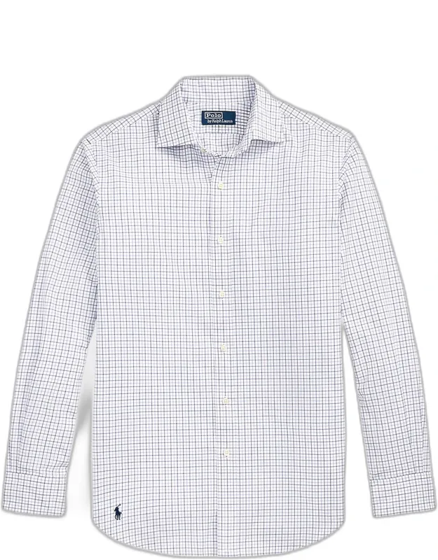 Classic-fit Tattersall Poplin Sport Shirt