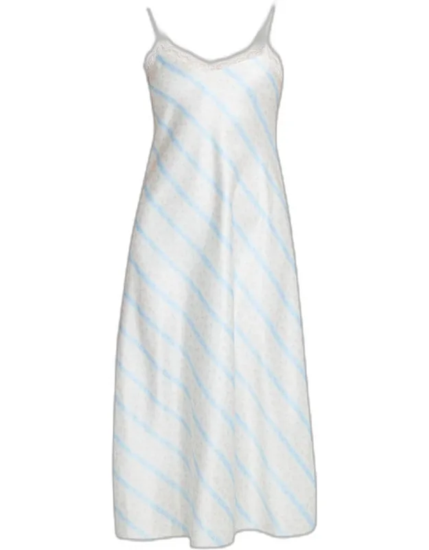 Floral Satin Slip Dress