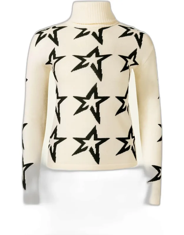 Star Dust Turtleneck Sweater