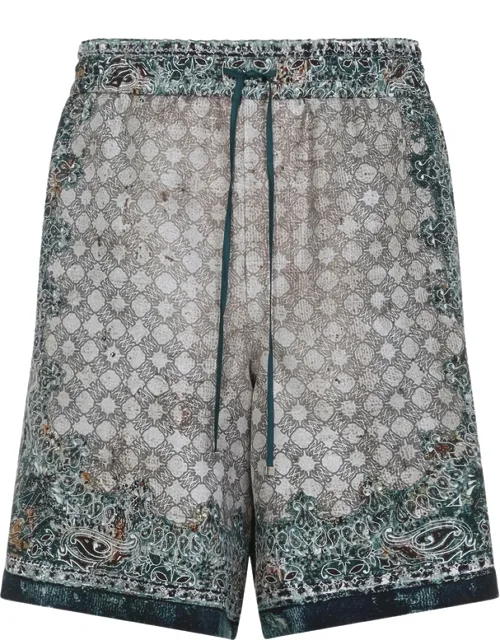 Printed Bermuda Shorts