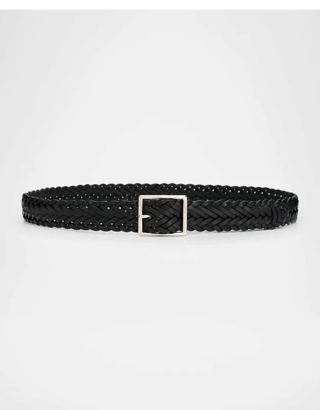 Braided Leather Belt