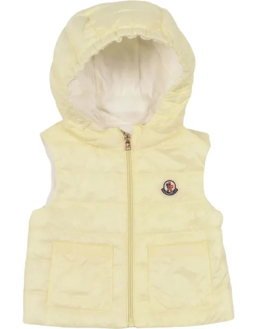 Lia Logo-detail Hooded Gilet