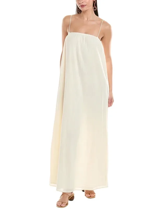 Crinkle Gauze Maxi Dress