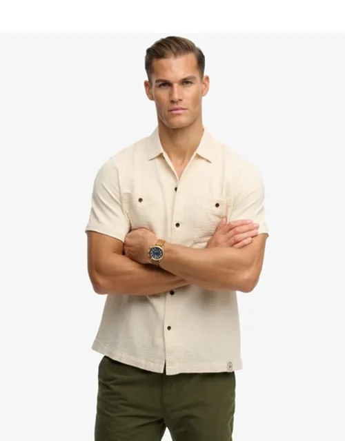 Textured Short Sleeve Shirt