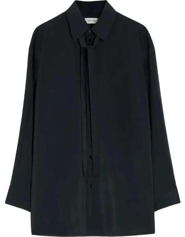 Long Shirt With Tie