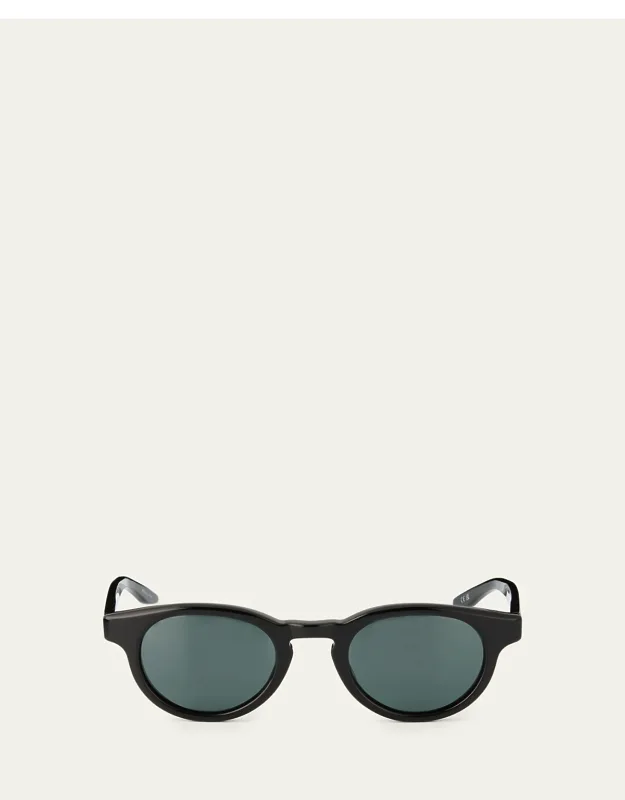 Oxford Round Acetate Sunglasses