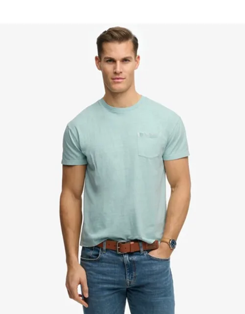 Classic Cotton Linen Pocket T-shirt