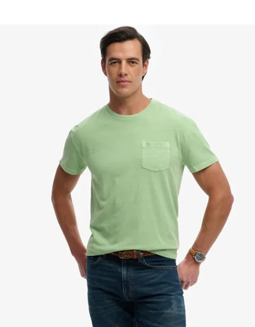 Classic Cotton Linen Pocket T-shirt