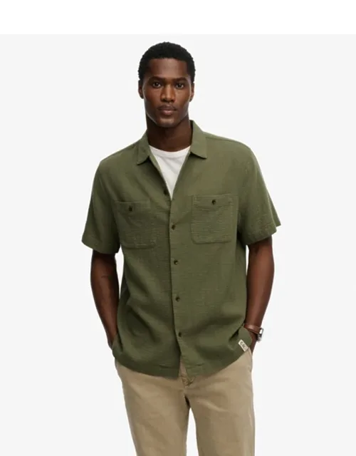 Textured Short Sleeve Shirt