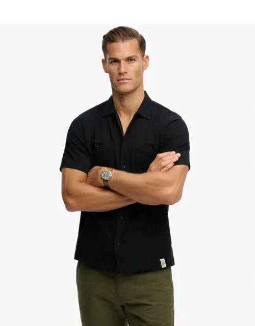 Textured Short Sleeve Shirt
