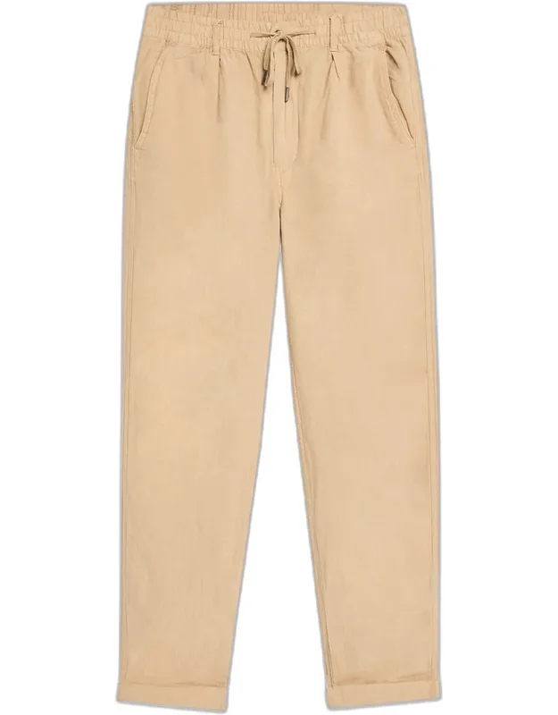 Prepster Slim Tapered Linen Pants