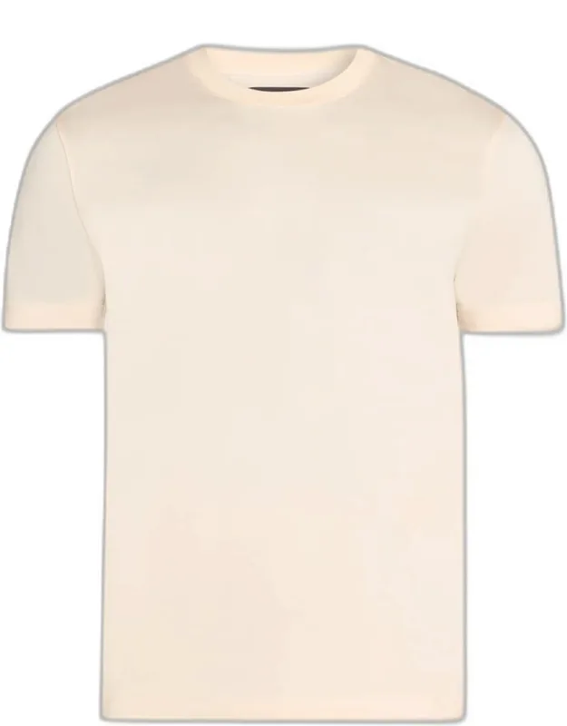 Cotton Jersey Crewneck T-shirt