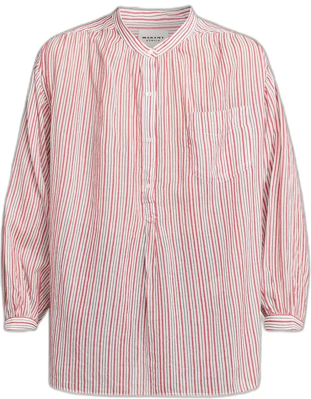 Sapha Stripe Long-sleeve Tunics